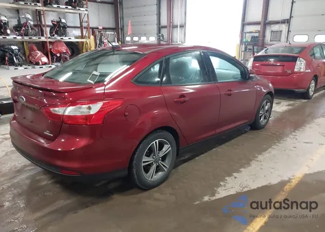 2014 Ford Focus Se from USA, damaged, VIN 1FADP3F23EL340360